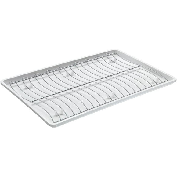 Metaltex 320460 Égouttoir à Vaisselle Wavetex, Blanc