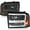 Smoke, variant on Spec-D Tuning Chrome LED BAR Headlights Compatible with 2005-2007 Ford F250 F350 F450 F550 Super Duty, Left + Right Pair Headlamps Assembly