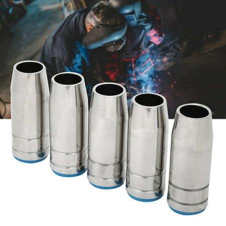 

Mb 25ak Welding Torch Parts 5pcs Conical Gas Nozzle 15mm For Binzel MB 25AK MIG MAG Welding Torch