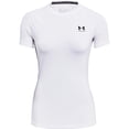 thumbnail image 1 of Camiseta Under Armour HeatGear Compression para mujer, color blanco, 1 of 3