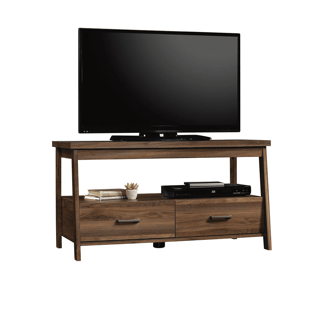 Mainstays Logan Tv Stand For Tvs Up To 47 Canyon Walnut Finish