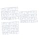 thumbnail image 4 of 24 piezas de plantillas de dibujo de diario, conjunto de plantillas para álbumes de recortes, manualidades para Edificios Baoblaze Plantilla de dibujo de PET, 4 of 8