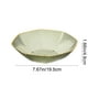 thumbnail image 4 of Bandeja de servir fruta para la bandeja de fiesta | PVC transparente engrosado, fondo antideslizante, 7,68 pulgadas cuadradas | Bandejas de fruta elegantes de grado alimentario, exposición de, 4 of 6