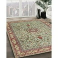 thumbnail image 3 of Ahgly Company Machine Washable Indoor Rectangle Traditional Sienna Brown Area Rugs, 2' x 5', 3 of 7