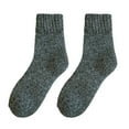 thumbnail image 2 of Dyfzdhu Pure Color Warm To Keep Sock Lightweight Socks, 2 of 4