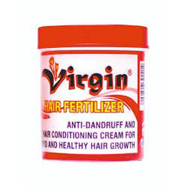 Virgin Hair Fertilizer Jar New Release Anti Dandruff And