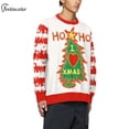 thumbnail image 3 of Sudaderas de Navidad para hombres, chándal de gran tamaño, sudaderas con gráfico de árbol de Navidad, jerséis, ropa de calle de Hip Hop, ropa masculina, 3 of 4