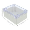 thumbnail image 2 of WHAMVOX Caja Eléctrica Exterior Impermeable De Plástico Con Sello Y Cubierta Transparente, 2 of 8