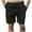 Black, variant on ZKCCNUK Mens Cargo Shorts Casual Solid Summer with Pockets Drawstring Middle Waist Sport Short Pants S-3XL