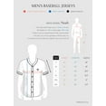 thumbnail image 7 of Ma Croix Mens Team Sports Printable Blank Jersey Baseball Collar Button Up T Shirts, 7 of 7