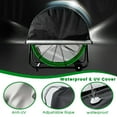 thumbnail image 5 of Industrial Fan 24" up to 8800 CFM, High Velocity Fan with 3 Speeds, Heavy Duty Blower Equipped Waterproof Cover, 360° Adjustment, Green, 5 of 9