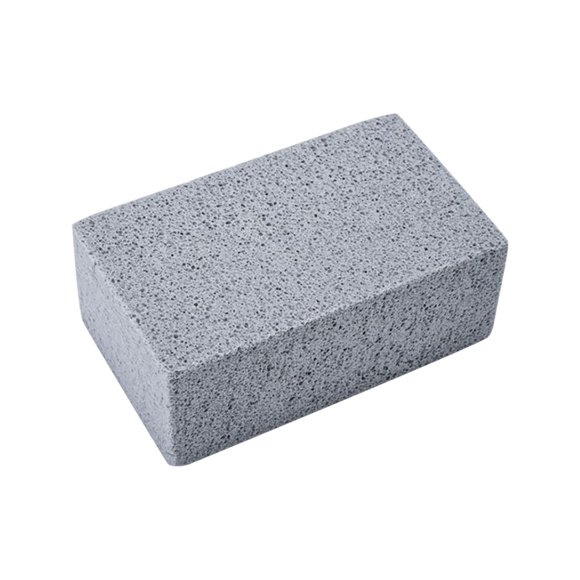 Pumice Grill Cleaning Stone With Sponge For Bbq Baking Tray Scrubber Tool Easy Grip Effective Removal Of Grease Residue 3.94X2.76X1.57 Inches 0.16 Lbs