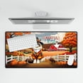 thumbnail image 4 of Thanksgiving Ragdoll Pilgrim Grateful, Thankful, Blessed Fall Welcome Desk Mat Full Keyboard Mouse Pad Cat Lover Kitten Owner Gifts Idea Large Mousepad - 00021, 4 of 5