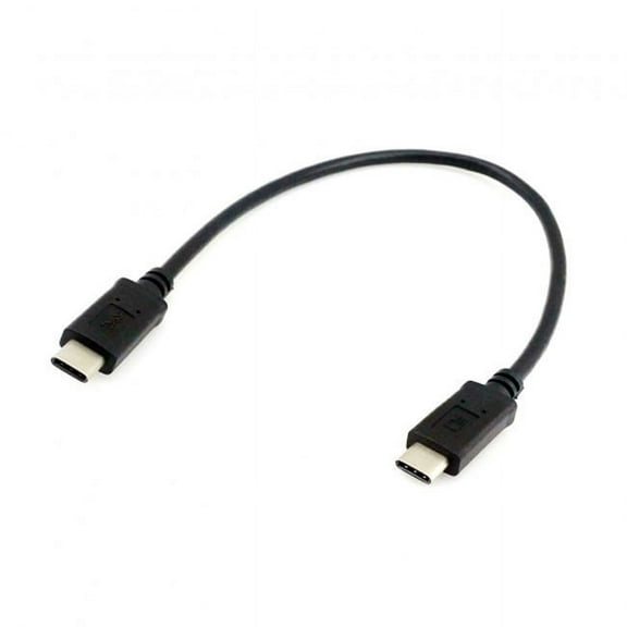 JSER 30cm USB-C USB 3.1 Type C Male Connector to Male Data Cable for Tablet Phone Macbook Hard Disk Drive
