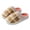 Yellow, variant on Slippers for Women Indoor House Slippers for Woman Warm And Cozy Women's Slippers Thick Sole Indoor Home Shoes For Couples Stylish Striped With Comfort For Relaxation