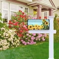 thumbnail image 6 of Sunflowers Waterproof Mail Cover Magnetic Mailbox Wraps Post Letter Box Cover for Garden Home Decor 21x18 in, 6 of 6