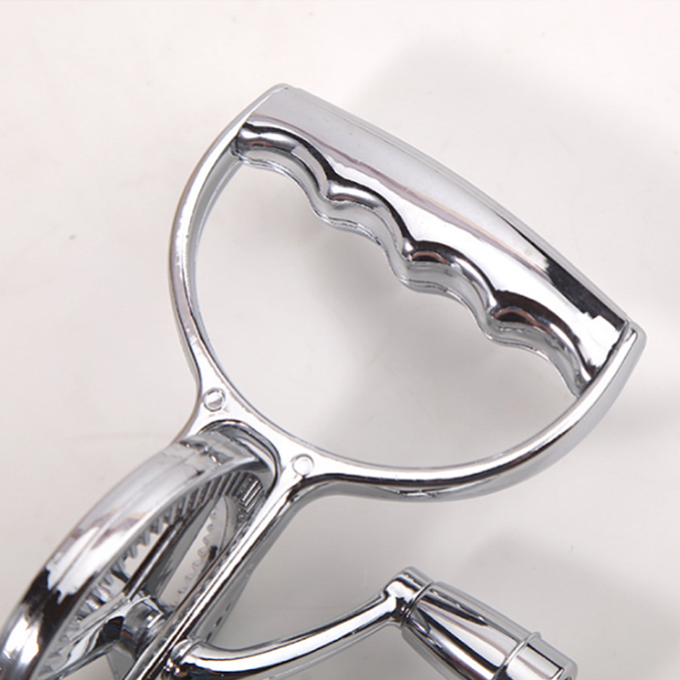 MaPinKa Manual Mixer - Classic Hand Crank Egg Beater with 18/10 Stainless Steel Blades, 12-Inch, Silver