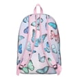 thumbnail image 3 of Fashion Butterfly Print Vintage Backpack – Large Capacity Travel Backpack with Durable Oxford Material and Anti-theft Multifunctional Design for School, Gym, and Campus Commuting, 3 of 4