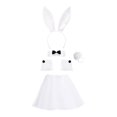 thumbnail image 2 of Conjunto de disfraz de , diadema con orejas de conejo encantadoras para fiestas temáticas de disfraces de Pascua, 2 of 8