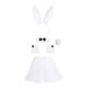thumbnail image 2 of Conjunto de disfraz de , diadema con orejas de conejo encantadoras para fiestas temáticas de disfraces de Pascua, 2 of 8
