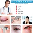 thumbnail image 4 of Qingsen Rechargeable Electric Eye Steamer Heated Nano Eye Mist Sprayer, Portable Eye Mister with Warm Compress for Relief Dry Eyes,White, 4 of 7