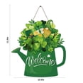 thumbnail image 3 of Fiudx Letrero para Puerta Del Día de San Patricio, Decoración Colgante con Forma de Trébol, Decoración Navideña Verde, Ideal para El Hogar, La Oficina, Fiestas o Tiendas, Uso Interior y Exterior, Tam, 3 of 6