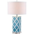 thumbnail image 2 of Safavieh 27 in. H Garden Lattice Ceramic Geometric Table Lamp, 2 of 3