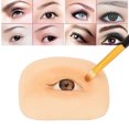 thumbnail image 3 of Maquillaje de ojos de silicona Entrenamiento Piel en forma de ojo Maquillaje de ojos biónico Herramientas de belleza para la piel JShteea Cuidado Belleza, 3 of 8
