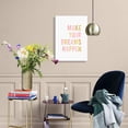 thumbnail image 4 of HFDF Colorfulspirational Quotes Art Print Motivational Words and Saying Kids Canvas Painting Make Your Dreams Happen Nursery Artwork for Classroom Home Decor 12x16inch Framed, 4 of 7