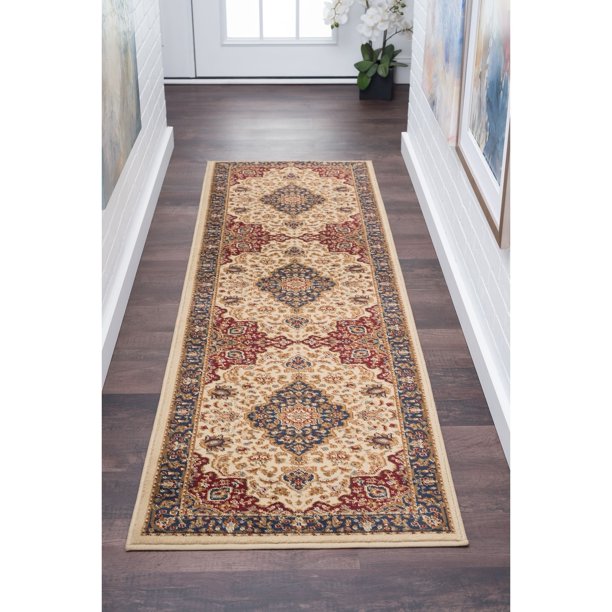 Alise Rugs Soho Traditional Oriental Runner Rug