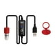 thumbnail image 4 of Termostato sumergible Varilla de calor Lámpara de calefacción Protección contra sobretemperatura Temperatura USB Acuario Calentador de 10W Sunnimix Calentador de acuario, 4 of 8