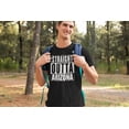 thumbnail image 2 of Old Glory Mens Straight Outta Arizona Short Sleeve Graphic T Shirt, 2 of 6