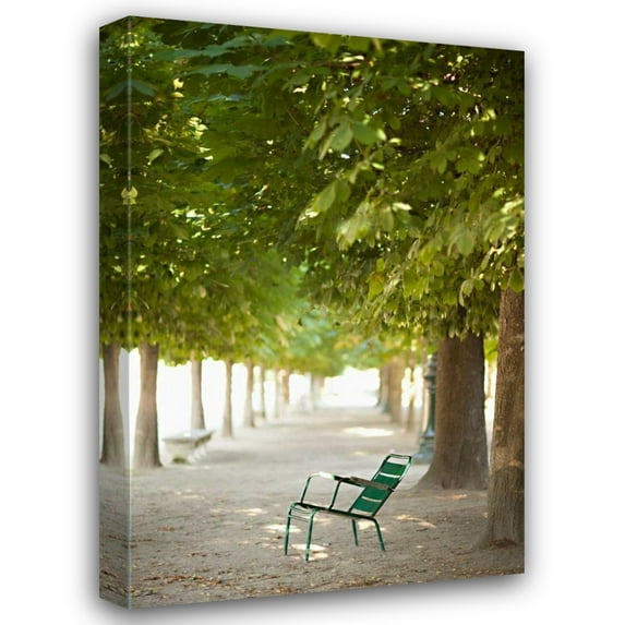 Karyn Millet 17x24 Gallery Wrapped Canvas Wall Art Titled - Place to Sit III