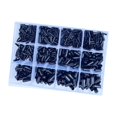 thumbnail image 4 of 720pcs mangas de polvo de goma para electricistas conectores de alambre enchufes de aislamiento Negro, 4 of 8