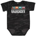 thumbnail image 3 of Inktastic Railroader Train Hobby Boys or Girls Baby Bodysuit, 3 of 5