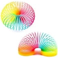 thumbnail image 4 of Rainbow Spring Mini Plastic Coil Spring Toy | Bright Colors and Shapes,, 4 of 4