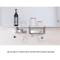 thumbnail image 3 of Inteprter Estante de almacenamiento de Metal debajo del estante, estante de alambre, cesta de almacenamiento, vajilla, estante organizador de tazas, Almacenamiento y organización del hogar Negro Inteprter HA025421-01, 3 of 5