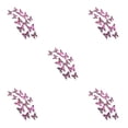 thumbnail image 2 of Transemion Glitter And Exquisite Stickers For Amazing Home Decor With Butterflies Various LK12 Rose Red 5Set, 2 of 6