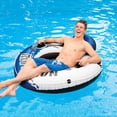 thumbnail image 6 of Intex Compact Inflatable Fishing 3 Person Raft with Pump & Oars & 1 Person Tube, 6 of 10