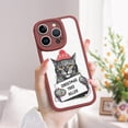 thumbnail image 3 of Muestra tu personalidad con una funda de teléfono de goma TPU con estampado de dibujos animados peculiar y a prueba de golpes para iPhone, 3 of 4