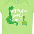 thumbnail image 4 of Inktastic My Pop Pop Loves Me Dinosaur Boys or Girls Baby Bodysuit, 4 of 5