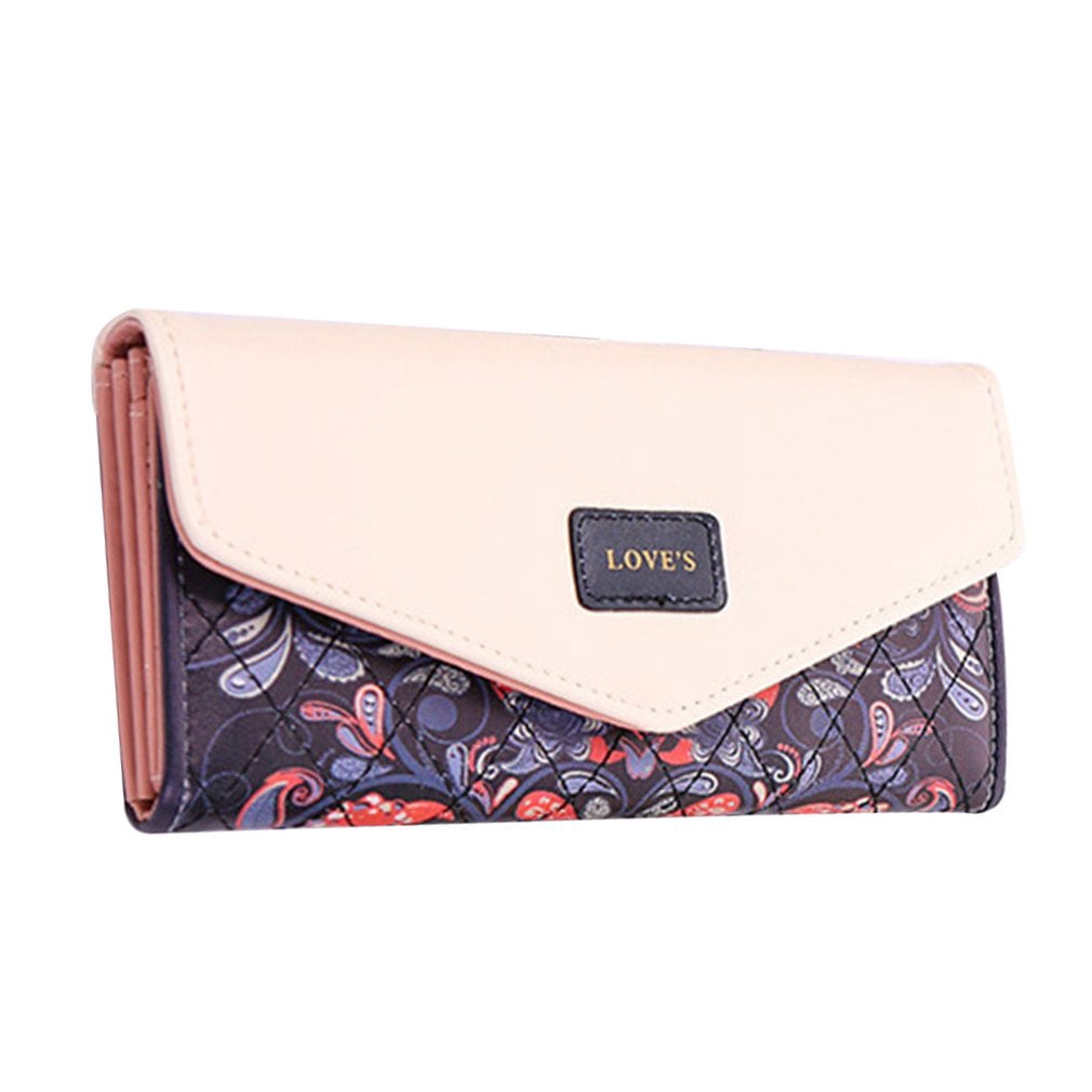 floral wallet