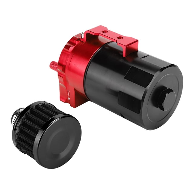 Depósito de captura de aceite respiradero de aceite tanque de captura de motor 300ML tanque de captura de motor de coche depósito de ventilación filtro de aceite de aire ANGGREK Otros