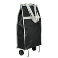 thumbnail image 2 of Honey Can Do Fabric Rolling Bag Cart with Handles, Multiple Colors, 2 of 5