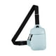 thumbnail image 3 of Bolso de Pecho Yuyangstore para Hombres Mujeres Correa Ajustable Bolsa Bandolera Azul claro, 3 of 8