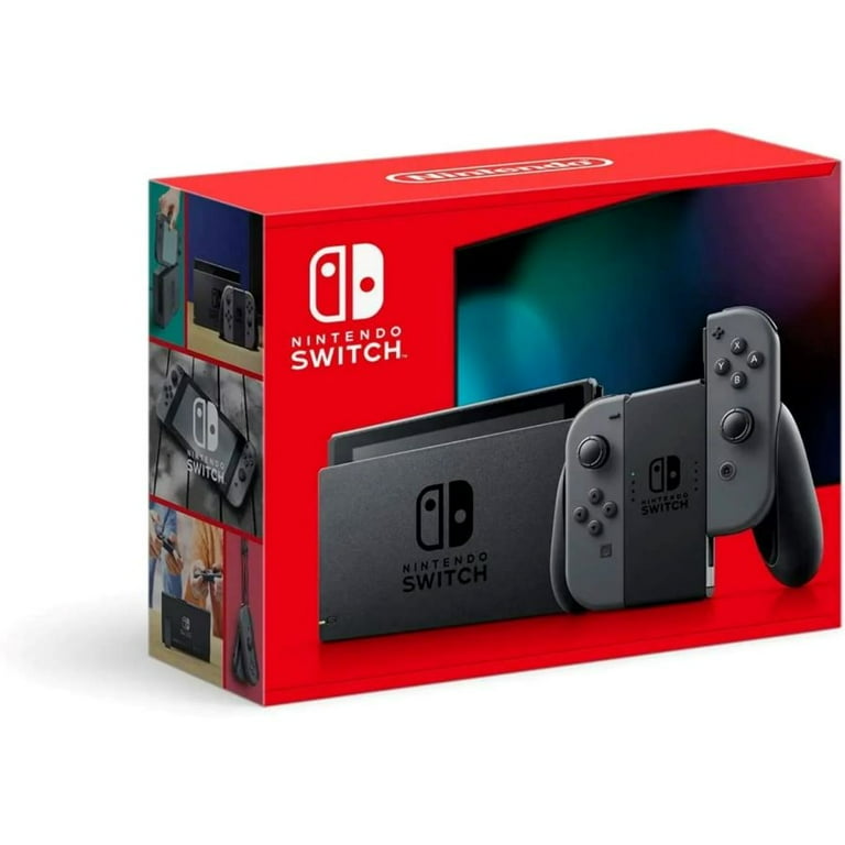 Nintendo Switch V2 Gray Edition + Mario Kart 8 Deluxe Nintendo Switch V2 Gray Edition + Mario Kart 8 Deluxe