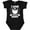 AB-Black, variant on I Love My Bearded Daddy for Fathers Day Boys or Girls Baby Bodysuit