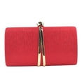thumbnail image 4 of Supvox Stylish Red Chain Handbag Evening Clutch Purse Fashion Accessory for Weddings, Parties, and Special Occasions, 4 of 6