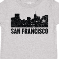 thumbnail image 4 of Inktastic San Francisco Skyline with Grunge Boys or Girls Toddler T-Shirt, 4 of 5