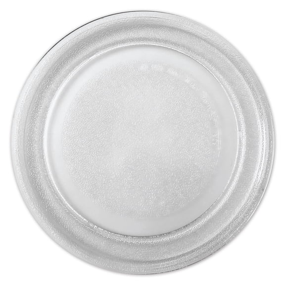 Saffire 9.6" / 24.5cm small glass microwave plate - flat bottom plate replaces 3390w1a035